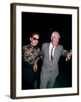 Writer Timothy Leary and Wife-null-Framed Photographic Print