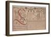 Writing Exercise (Vorschrift) for Esther Hadmänn, Fraktur Painting-Johann Adam Eyer-Framed Giclee Print