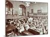 Writing Lesson, Hugh Myddelton School, Finsbury, London, 1906-null-Mounted Photographic Print