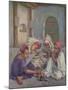 Writing Lesson in a Koranic School in an Algerian Village, 1918-Etienne Alphonse Dinet-Mounted Giclee Print