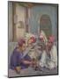 Writing Lesson in a Koranic School in an Algerian Village, 1918-Etienne Alphonse Dinet-Mounted Premium Giclee Print