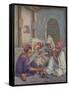 Writing Lesson in a Koranic School in an Algerian Village, 1918-Etienne Alphonse Dinet-Framed Stretched Canvas