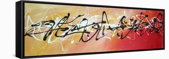 Writing On The Wall-Megan Aroon Duncanson-Framed Stretched Canvas