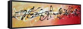 Writing On The Wall-Megan Aroon Duncanson-Framed Stretched Canvas