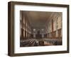 Writing School, Christ Hospital, Ackermann's History of Christ Hospital, Engraved Stadler, Pub.1816-Frederick Mackenzie-Framed Giclee Print