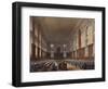 Writing School, Christ Hospital, Ackermann's History of Christ Hospital, Engraved Stadler, Pub.1816-Frederick Mackenzie-Framed Giclee Print