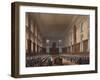 Writing School, Christ Hospital, Ackermann's History of Christ Hospital, Engraved Stadler, Pub.1816-Frederick Mackenzie-Framed Giclee Print