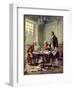 Writing the Declaration of Independence, 1776-Jean Leon Gerome Ferris-Framed Art Print