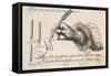 Writing with a Quill Pen-null-Framed Stretched Canvas