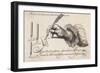 Writing with a Quill Pen-null-Framed Art Print