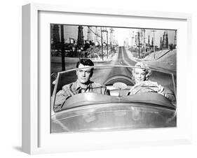 Written On The Wind, Rock Hudson, Dorothy Malone, 1956-null-Framed Photo