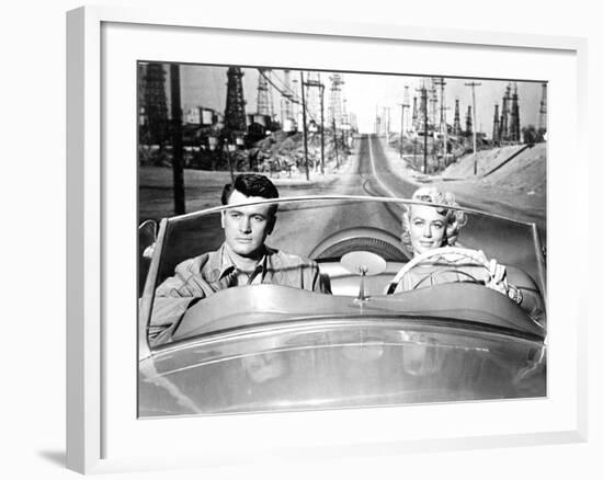 Written On The Wind, Rock Hudson, Dorothy Malone, 1956-null-Framed Photo