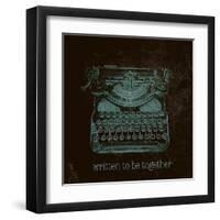Written to be Together-null-Framed Art Print