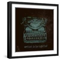 Written to be Together-null-Framed Art Print