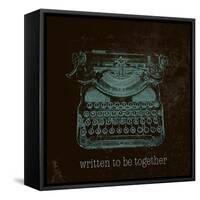 Written to be Together-null-Framed Stretched Canvas