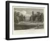 Writtle Lodge, Essex, the Seat of Vicesimus Knox, Esquire-William Henry Bartlett-Framed Giclee Print