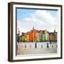 Wroclaw City Center, Market Square Tenements and City Hall-Pablo77-Framed Photographic Print