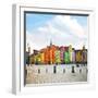 Wroclaw City Center, Market Square Tenements and City Hall-Pablo77-Framed Photographic Print