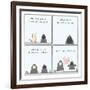 Wrong Crowd Small Cat-Reza Farazmand-Framed Art Print