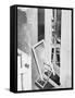 Wrong Door Joe Dimaggio Broke-null-Framed Stretched Canvas