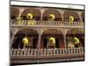 Wrought Iron Architecture and Baskets, French Quarter, New Orleans, Louisiana, USA-Adam Jones-Mounted Photographic Print