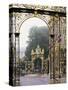 Wrought Iron by Lamor, Restored, Place Stanislaus, Nancy, Lorraine, France-Adam Woolfitt-Stretched Canvas