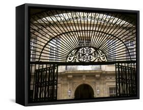 Wrought Iron Entryway-null-Framed Stretched Canvas