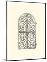 Wrought Iron Gate VII-null-Mounted Art Print