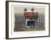 Wrought Iron Grilles, 19th Century-John Burley Waring-Framed Giclee Print