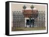 Wrought Iron Grilles, 19th Century-John Burley Waring-Framed Stretched Canvas