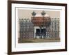 Wrought Iron Grilles, 19th Century-John Burley Waring-Framed Giclee Print