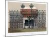 Wrought Iron Grilles, 19th Century-John Burley Waring-Mounted Giclee Print