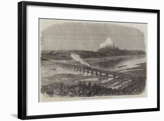 Wrought-Iron Lattice-Bridge over the Ebro, Spain-null-Framed Giclee Print
