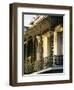 Wrought Ironwork on Balcony, French Quarter, New Orleans, Louisiana, USA-Charles Bowman-Framed Photographic Print