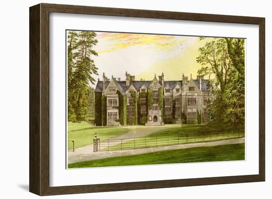 Wroxton Abbey, Oxfordshire, Home of the North Family, C1880-AF Lydon-Framed Giclee Print