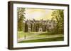 Wroxton Abbey, Oxfordshire, Home of the North Family, C1880-AF Lydon-Framed Giclee Print