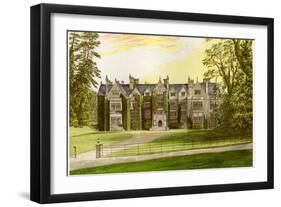 Wroxton Abbey, Oxfordshire, Home of the North Family, C1880-AF Lydon-Framed Giclee Print