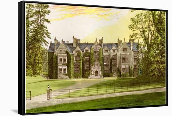 Wroxton Abbey, Oxfordshire, Home of the North Family, C1880-AF Lydon-Framed Stretched Canvas