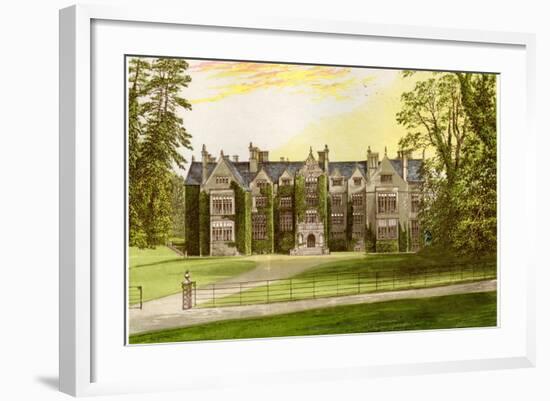 Wroxton Abbey, Oxfordshire, Home of the North Family, C1880-AF Lydon-Framed Giclee Print