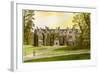 Wroxton Abbey, Oxfordshire, Home of the North Family, C1880-AF Lydon-Framed Giclee Print