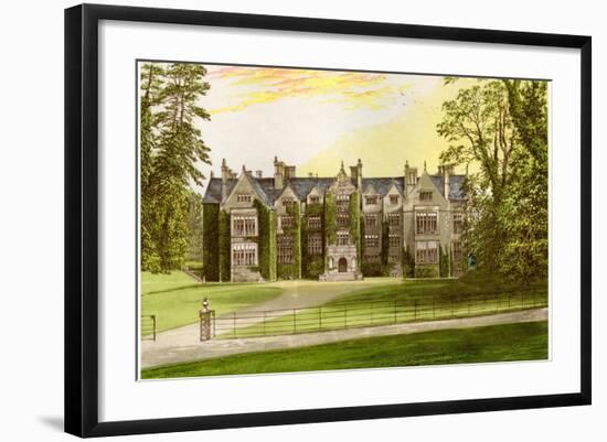 Wroxton Abbey, Oxfordshire, Home of the North Family, C1880-AF Lydon-Framed Giclee Print