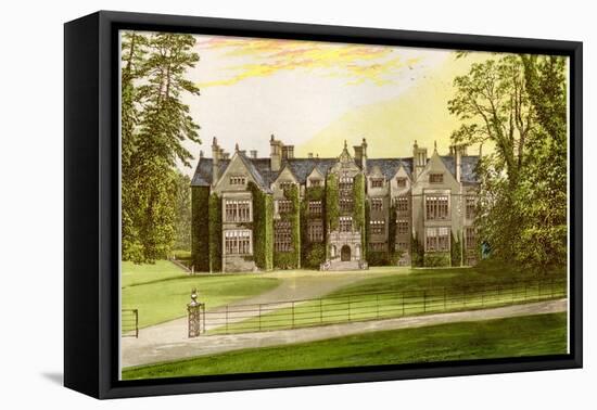 Wroxton Abbey, Oxfordshire, Home of the North Family, C1880-AF Lydon-Framed Stretched Canvas