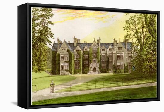 Wroxton Abbey, Oxfordshire, Home of the North Family, C1880-AF Lydon-Framed Stretched Canvas