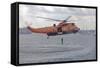 Ws-61 Sea King Helicopter of the German Navy, Kiel, Germany-null-Framed Stretched Canvas