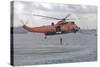 Ws-61 Sea King Helicopter of the German Navy, Kiel, Germany-null-Stretched Canvas