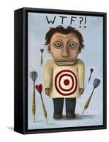 WTF 2-Leah Saulnier-Framed Stretched Canvas