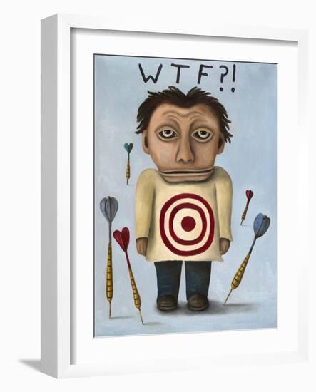 WTF 2-Leah Saulnier-Framed Giclee Print