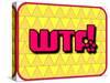 Wtf!-PZDesigns-Stretched Canvas