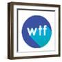 Wtf-null-Framed Art Print