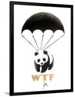 WTF-Juan Sly-Framed Art Print